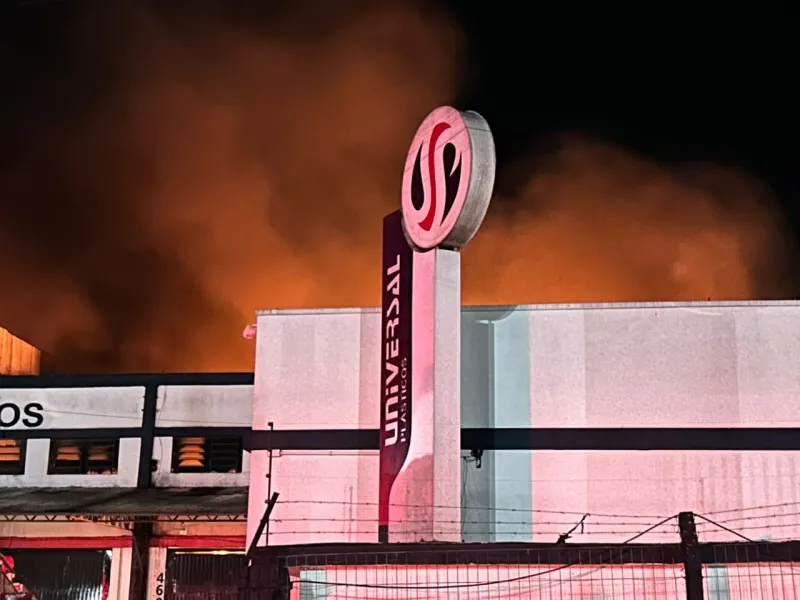 Novo foco de incêndio volta a mobilizar bombeiros em indústria em Santo Ângelo