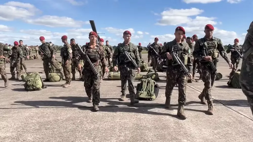 Foto: Imagens cedidas/Comando Militar do Sul
