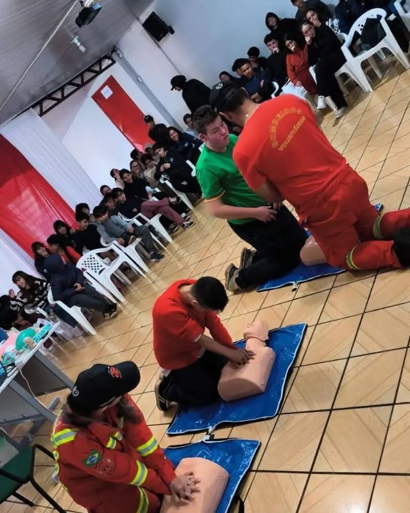 Foto: Bombeiros Voluntários de Tenente Portela/Divulgação