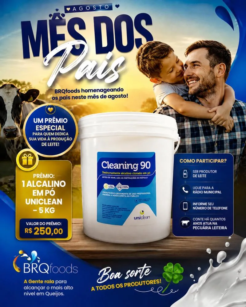 BRQfoods promove ação especial para valorizar produtores de leite