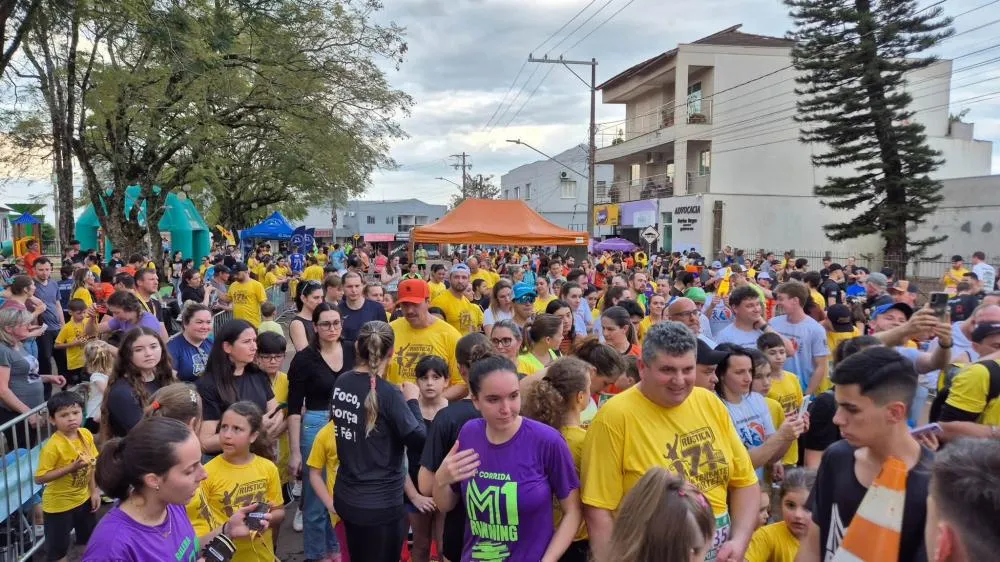 Rústica dos 71 anos transforma ruas de Tenente Portela em uma grande festa do esporte