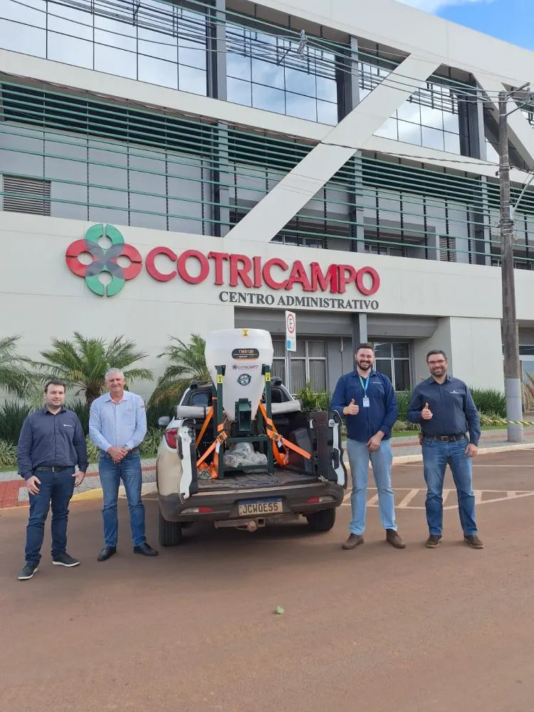 Cotricampo passa a contar com nova misturadora de sementes para atender produtores cooperados