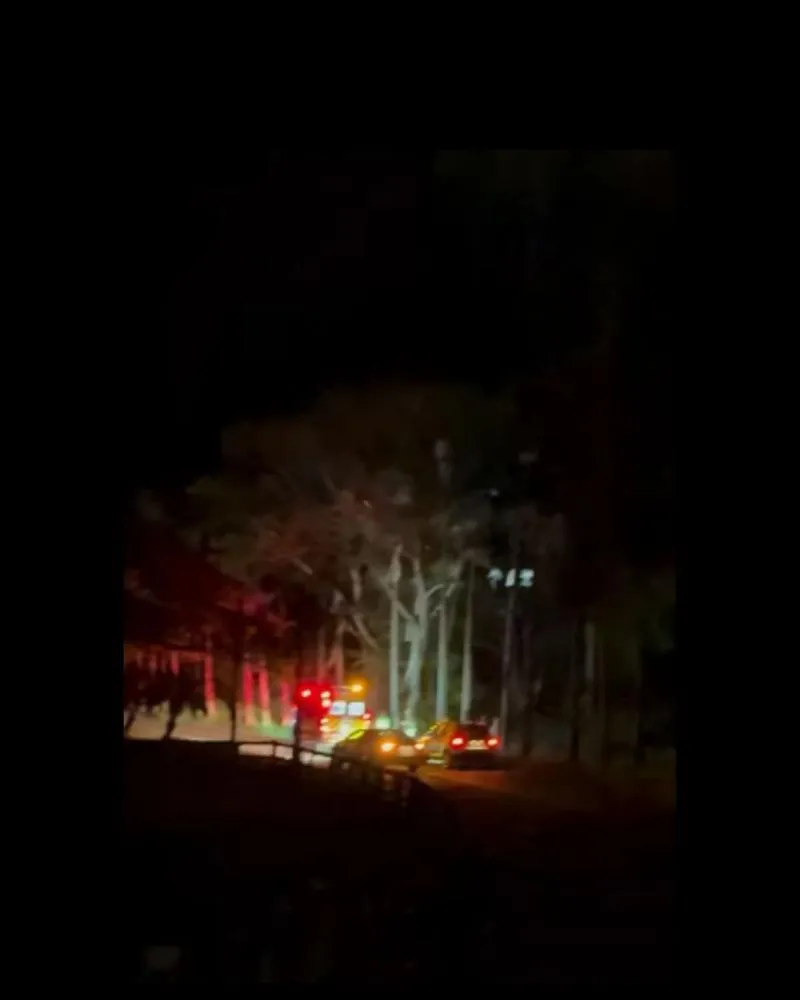Motociclista fica ferido após sair da pista em Itapiranga/SC