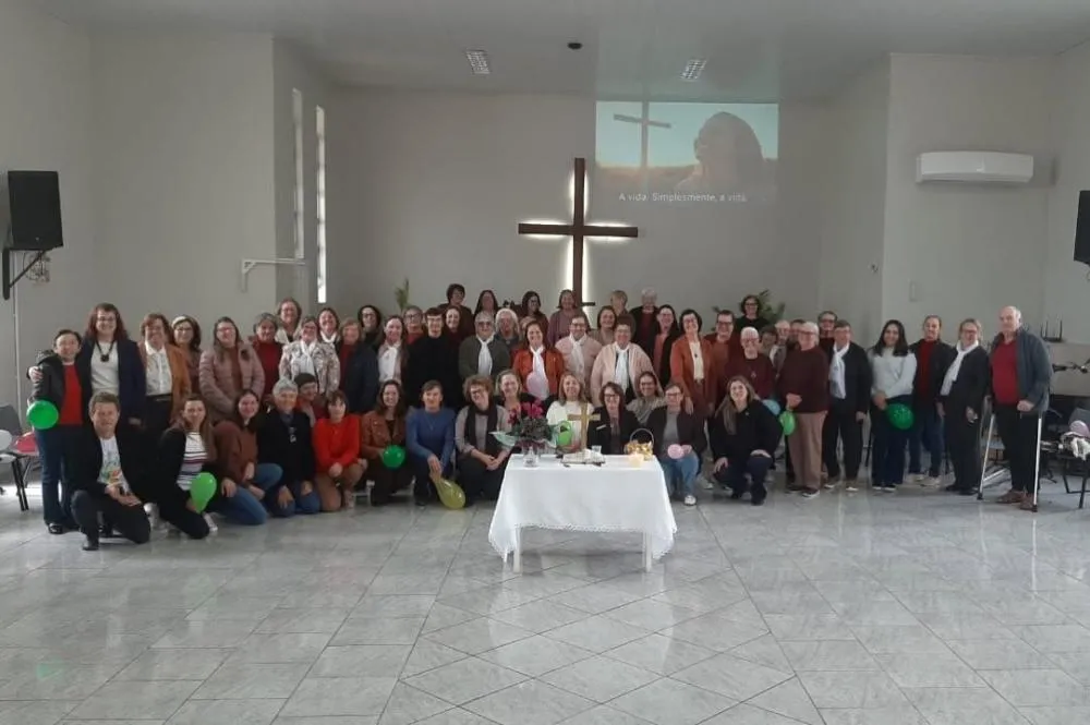 Encontro Paroquial da OASE reúne mais de 60 mulheres em Tenente Portela