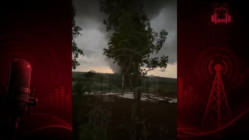 Tornado é confirmado em Giruá após forte evento climático